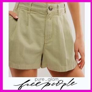 Free People chino shorts